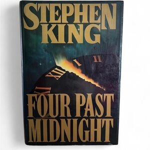 Four Past Midnight Hardcover Book - Black/Gold